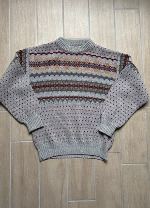 Pull col rond made in france gris rouge bleu Taille L vintage 80s 90s, marque: Vintage Dressing, état: Très bon état, taille: L, 24,00 €, 25,90 € Protection acheteurs incluse