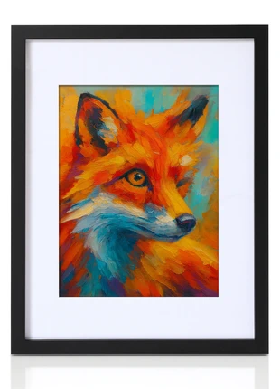 Colourful Abstract Fox Wall A3 Glossy Photo, brand: Fox, condition: New without tags, £15.00, £16.45 includes Buyer Protection Pro