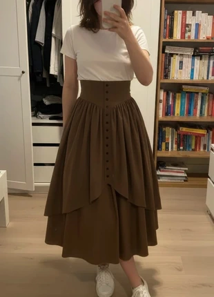 Jupe longue marron femme style gothique boho taille S, brand: western life, condition: Very good, size: S / 36 / 8, €44.90, €47.85 includes Buyer Protection