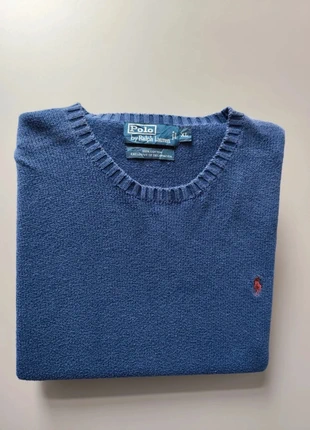 Pull col rond Ralph Lauren bleu marine logo brodé bordeaux taille XL, marque: Ralph Lauren, état: Très bon état, taille: XL, 35,00 €, 37,45 € Protection acheteurs incluse