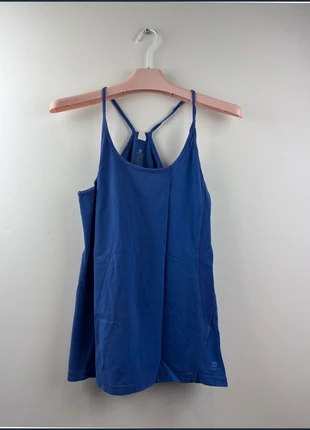 Débardeur de sport Domyos, bleu, marque: Domyos, état: Très bon état, taille: L / 40 / 12, 10,00 €, 11,20 € Protection acheteurs incluse