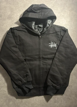 Jacket - Veste Hoodie zippé Stussy Noir – Taille M, marque: Stüssy, état: Bon état, taille: M, 50,00 €, 53,20 € Protection acheteurs incluse