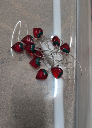 10 strawberry battery powered fairy lights, brand: Strawberry, condition: New without tags, £2.00, £2.80 includes Buyer Protection