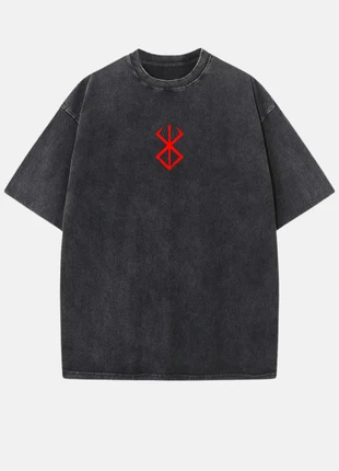 T shirt oversize noir délavé en coton Berserk imprimé taille XL, marque: NAKAMA, état: Neuf sans étiquette, taille: XL, 19,90 €, 21,60 € Protection acheteurs (Pro) incluse