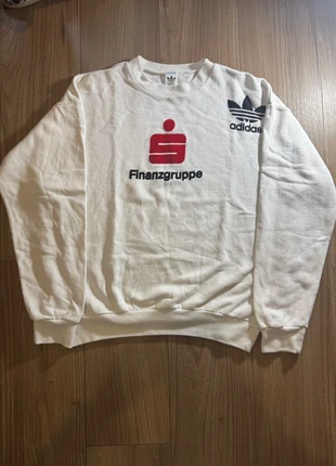 Felpa vintage Adidas x Finanzgruppe – Bianco – Taglia M (Ottime condizioni), brand: adidas, condizioni: Ottime, taglia: M, €14.99, €16.44 include la Protezione acquisti