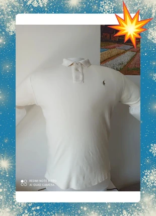 Polo Ralph Lauren Blanc, brand: Ralph Lauren, condition: Good, size: L, €17.00, €18.55 includes Buyer Protection