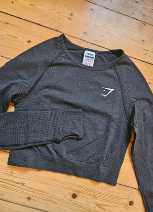 Gymshark Seamless Vital Top schwarz, brand: Gymshark, condizioni: Ottime, taglia: S / IT 40 / EU 36, €7.00, €8.05 include la Protezione acquisti