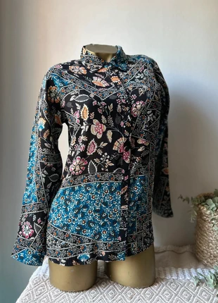 Jolie chemise bohème à motifs fleuris RIU Paris – Taille 38 – Neuve avec étiquette 59,9€, brand: RIU, condizioni: Ottime, taglia: M / IT 42 / EU 38, €29.00, €31.15 include la Protezione acquisti