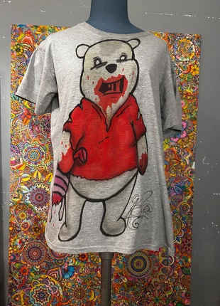 TEE shirt Gildan Winnie en parodie, marque: Gildan, état: Bon état, taille: M, 15,00 €, 16,45 € Protection acheteurs incluse