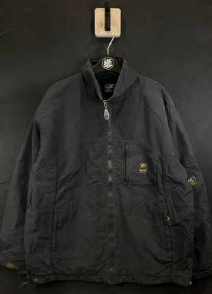 Vintage Lee Black Windbreaker/Shell Jacket - Fleece Lined - Size L - Black, brand: Lee, condition: Good, size: L, £30.00, £32.20 includes Buyer Protection
