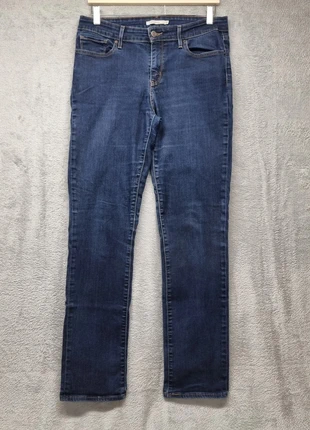 Levi’s 714 Straight Women’s Jeans – Dark Blue Denim – W32 L32, brand: Levi's, condition: Very good, size: L / 40 / 12, €17.00, €18.55 includes Buyer Protection