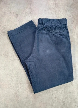 Pantalon Vintage En Velours Côtelé / Corduroy marks & spencer bleu marine regular taille W36 L31, brand: Vintage Dressing, condizioni: Ottime, taglia: IT 46 | W36, €12.00, €13.30 include la Protezione acquisti Pro