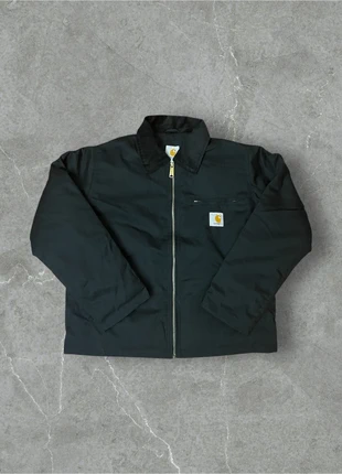 Giacca Carhartt Detroit Jacket nera Taglia S – Workwear Classico, Zip in Ottone e Colletto Nero, marca: Carhartt, estado: Novo sem etiquetas, tamanho: S, €69.90, €74.10 inclui Proteção do Comprador