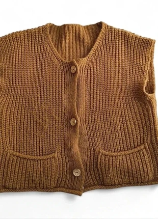 Gilet sans manches maille épaisse camel vintage – Taille L, marque: Tendance, état: Très bon état, taille: L / 40 / 12, 15,00 €, 16,45 € Protection acheteurs (Pro) incluse