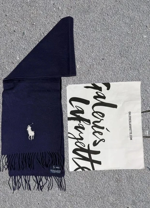Écharpe Ralph Lauren 100% laine bleu marine enfant, brand: Ralph Lauren, condition: Very good, €19.90, €21.60 includes Buyer Protection Pro