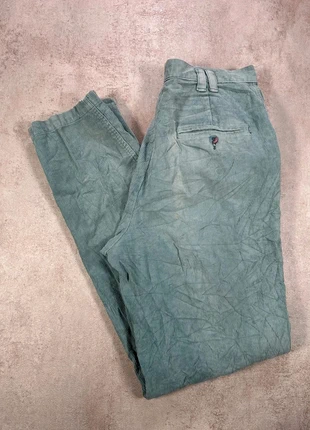 Pantalon Vintage En Velours Côtelé / Corduroy Ll Bean bleu vert gris mat taille 38, marque: Vintage Dressing, état: Très bon état, taille: M / 38 / 10, 14,00 €, 15,40 € Protection acheteurs (Pro) incluse