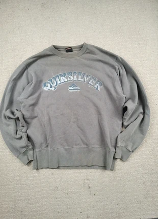 Pull quicksilver gris vintage taille S y2k, brand: Quiksilver, condition: Very good, size: S, €29.90, €32.10 includes Buyer Protection