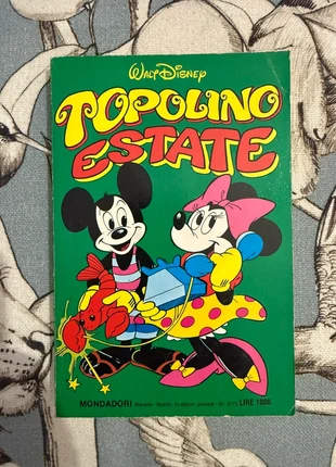 Fumetto vintage Walt Disney Topolino Estate (Luglio 1982) L’estate magica di Mickey e Minnie!, état: Bon état, 3,00 €, 3,85 € Protection acheteurs incluse