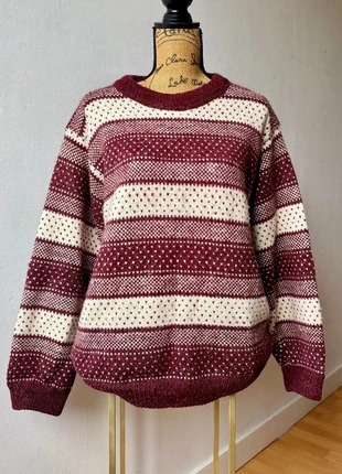 Pull hiver en laine vintage très bon état taille 40/42, marca: Vintage Dressing, estado: Muito bom, tamanho: L / 40 / 12, €28.00, €30.10 inclui Proteção do Comprador