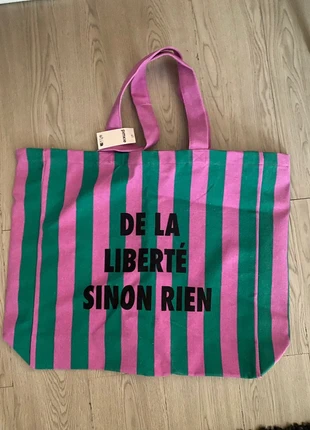 Sac Pimkie à rayure vert et rose, marque: Pimkie, état: Neuf avec étiquette, 7,00 €, 8,05 € Protection acheteurs incluse