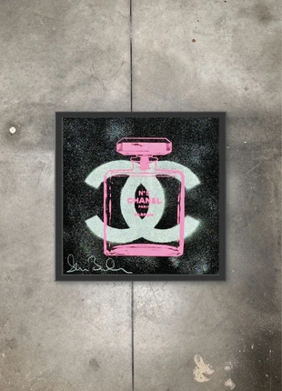 Poster Chanel, streetart, brand: CHIC, condizioni: Nuovo senza cartellino, €13.00, €14.35 include la Protezione acquisti