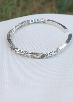 Bracelet jonc argent 925 tahitien, brand: Argent, condition: Very good, €17.90, €19.50 includes Buyer Protection Pro