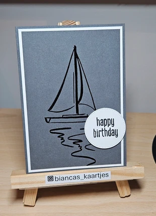 Handgemaakte kaart, merk: Stampin' Up!, staat: Nieuw met prijskaartje, € 2,25, € 3,06 inclusief Kopersbescherming