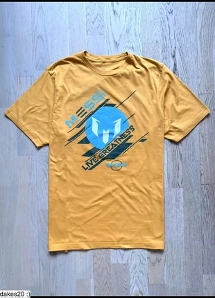 Hard Rock Cafe x Messi Men’s Yellow Mustard Print Live Greatness T-shirt - size XL, brand: Hard Rock, condition: Very good, size: XL, £12.00, £13.30 includes Buyer Protection