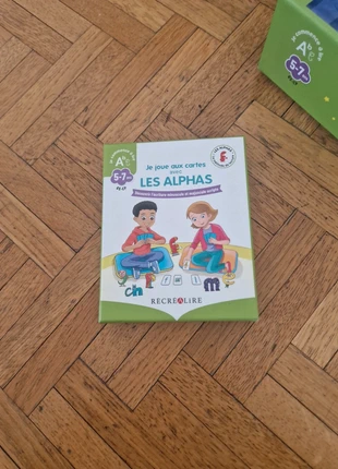 Jeu de cartes des Alphas, marke: Editions Récréalire, zustand: Sehr gut, größe: 4 Jahre / 104, 3,00 €, 3,85 € inklusive Vinted-Käuferschutz