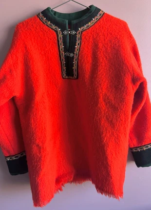 pull rouge Corail look ethnique, condition: Very good, size: L / 40 / 12, €29.00, €31.15 includes Buyer Protection