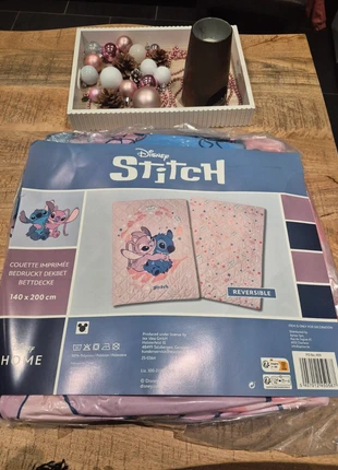 Couette Imprimée Disney Stitch Reversible, brand: Stitch, condition: Very good, €33.00, €35.35 includes Buyer Protection Pro