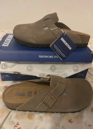 BIrkenstock boston taupe, brand: Birkenstock, condition: Very good, size: 38, €70.00, €74.20 includes Buyer Protection