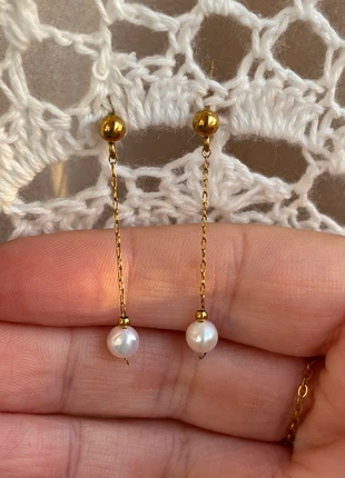 Bracelet perles eau douce cadeau parfait femme raffiné, estado: Muito bom, €12.00, €13.30 inclui Proteção do Comprador Pro