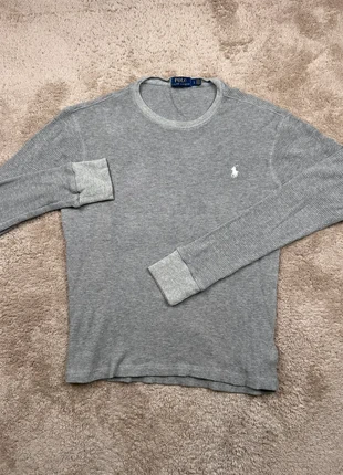 Ralph Lauren Pull Waffle Knit gris – coton – taille M, brand: Ralph Lauren, condition: Very good, size: M, €22.90, €24.75 includes Buyer Protection Pro