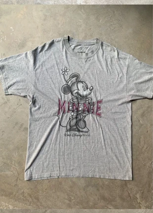 Vintage Disney Minnie Mouse t-shirt L grey Walt Disney World 90s boxy fit Hanes, brand: Disney, condizioni: Buone, taglia: L, €15.00, €16.45 include la Protezione acquisti