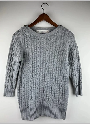 Pull torsadé gris ZARA, brand: Zara, condition: Very good, size: L / 40 / 12, €18.00, €19.60 includes Buyer Protection Pro
