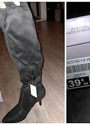 neuves chaussures femme bottes talon noir taille 39 nouvelle collection, marque: Angela Thompson, état: Neuf sans étiquette, taille: 39, 22,00 €, 23,80 € Protection acheteurs incluse