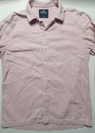 (L) Chemise manches longues hollister rose, marca: Hollister, estado: Bueno, tamaño: L, 9,00 €, 10,15 € Protección al comprador incluida