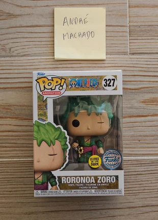 Funko Pop 327 Roronoa Zoro One Piece GITD Glow Exclusive, marca: Funko, estado: Muito bom, tamanho: Tamanho único, €20.00, €21.70 inclui Proteção do Comprador