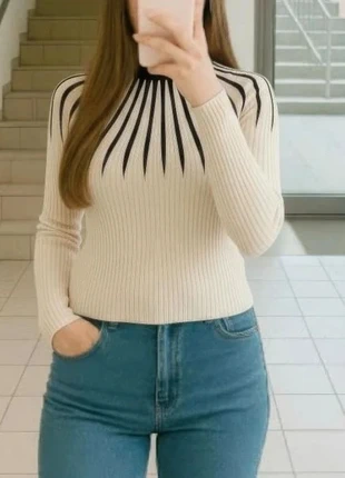 Pull beige à col montant – Taille S, brand: Terra, condition: Very good, size: S, €29.80, €31.99 includes Buyer Protection