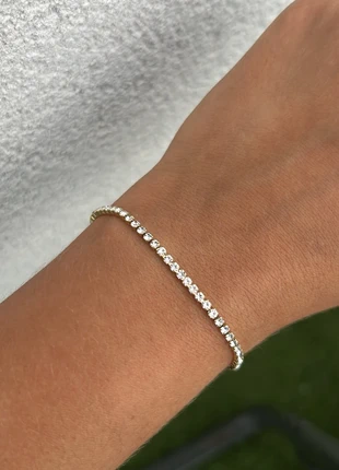 Bracelet doré à strass en acier inoxydable, condizioni: Ottime, €8.50, €9.63 include la Protezione acquisti Pro