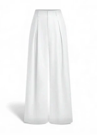 Pantalon Tailleur Jambes Larges Femme Blanc Vintage Streetwear Casual Rétro Gothique y2k - Taille S, marque: Vintage Dressing, état: Très bon état, taille: S / 36 / 8, 34,99 €, 37,44 € Protection acheteurs incluse