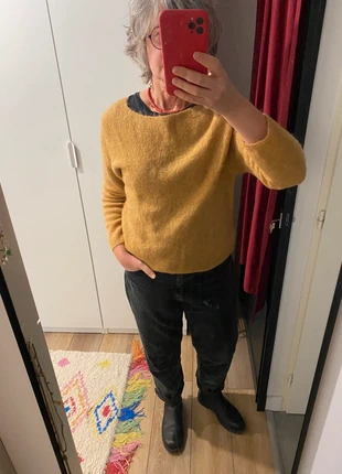 Pull moutarde en laine Des Petits Hauts, marke: Des Petits Hauts, zustand: Sehr gut, größe: M / 38 / 10, 40,00 €, 42,70 € inklusive Vinted-Käuferschutz