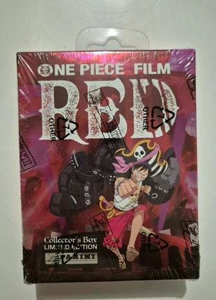 Carte One Piece Film Red – Collector’s Box Édition Limitée (Panini) sous blister, marca: Panini, estado: Novo sem etiquetas, €15.00, €16.45 inclui Proteção do Comprador