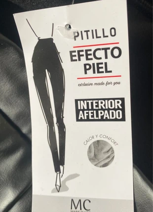 Pantalón pitillo efecto piel, marque: Marie Claire, état: Neuf avec étiquette, taille: S / 36 / 8, 8,00 €, 9,10 € Protection acheteurs incluse
