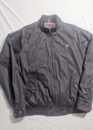 Veste Fred Perry Harrington Noire Classique - Taille L, marca: Fred Perry, estado: Muito bom, tamanho: L, €99.00, €104.65 inclui Proteção do Comprador