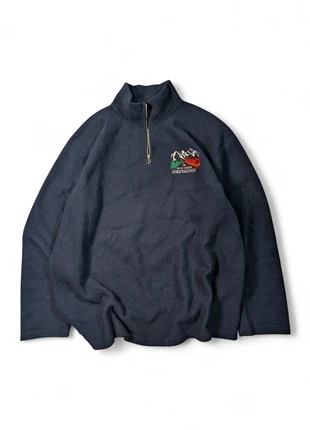 Vintage Pile Swiss 90s half zip veste polaire blue navy - XL, brand: Vintage Dressing, condizioni: Ottime, taglia: XL, €25.00, €26.95 include la Protezione acquisti Pro
