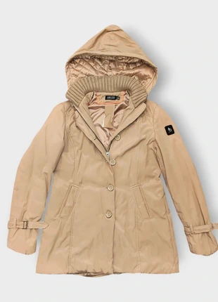 Giubbotto invernale parka imbottito beige cammello lungo elegante, marque: Amy Gee, état: Très bon état, taille: M / 38 / 10, 19,00 €, 20,65 € Protection acheteurs incluse