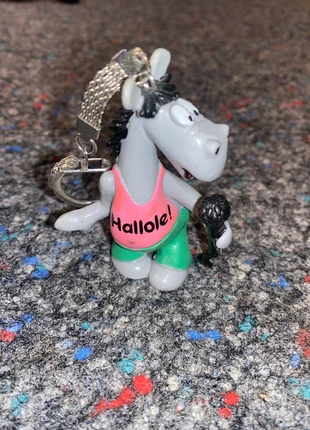 Pferdle von "Pferdle und Äffle", Schlüsselanhänger, 1985 Rarität, brand: Bully, condizioni: Ottime, €6.00, €7.00 include la Protezione acquisti