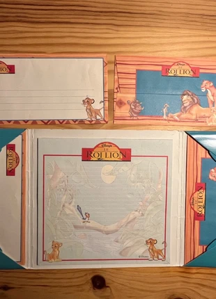 Papier à lettre vintage Le Roi Lion – Disney, brand: Disney, condizioni: Ottime, €12.00, €13.30 include la Protezione acquisti